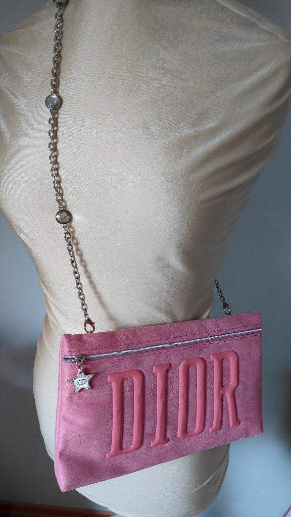 Dior pounch roze, Ophalen of Verzenden, Nieuw, Roze, Schoudertasje