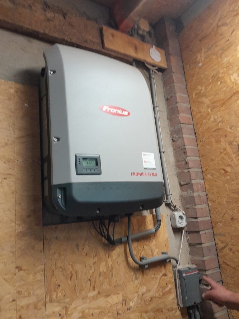 Fronius Omvormer zonnepanelen, Ophalen, Gebruikt, Compleet systeem