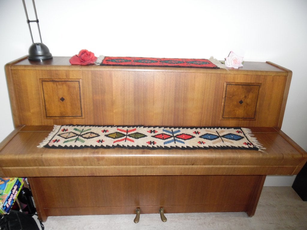 PETROF piano, Ophalen, Gebruikt, Bruin, Piano