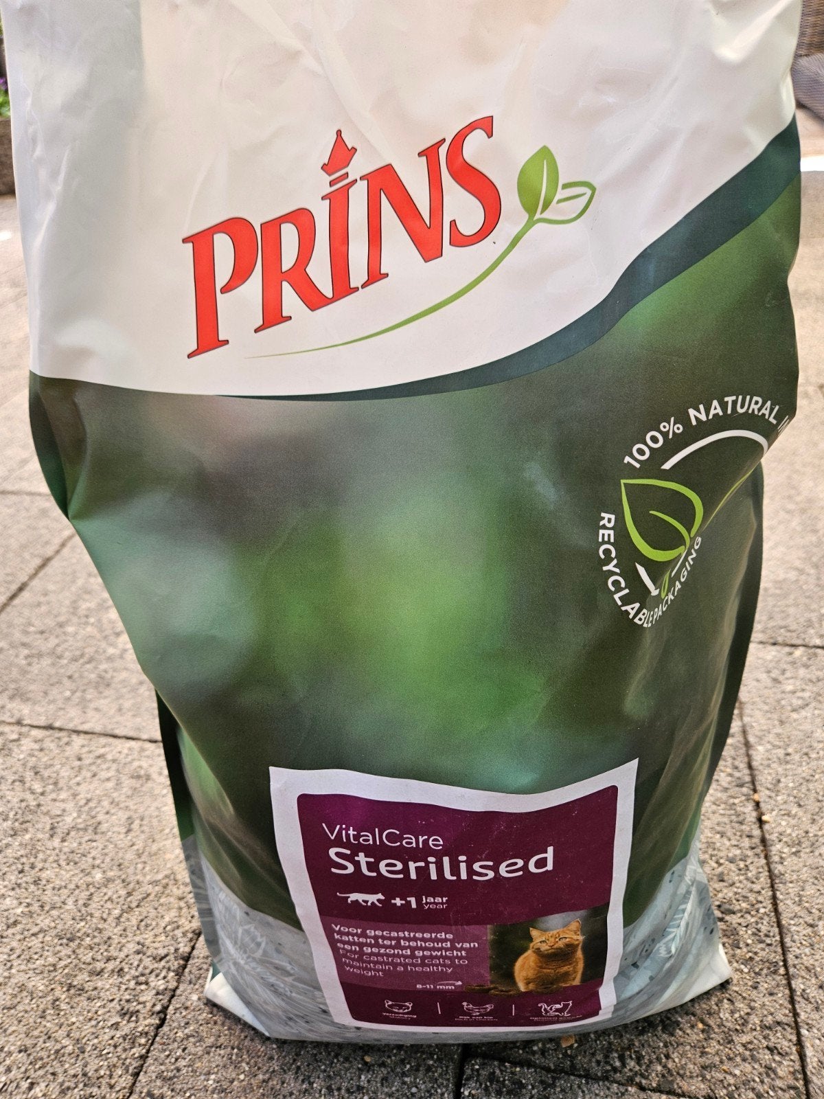 Prins vitalcare 7,5 kg, Ophalen, Kat
