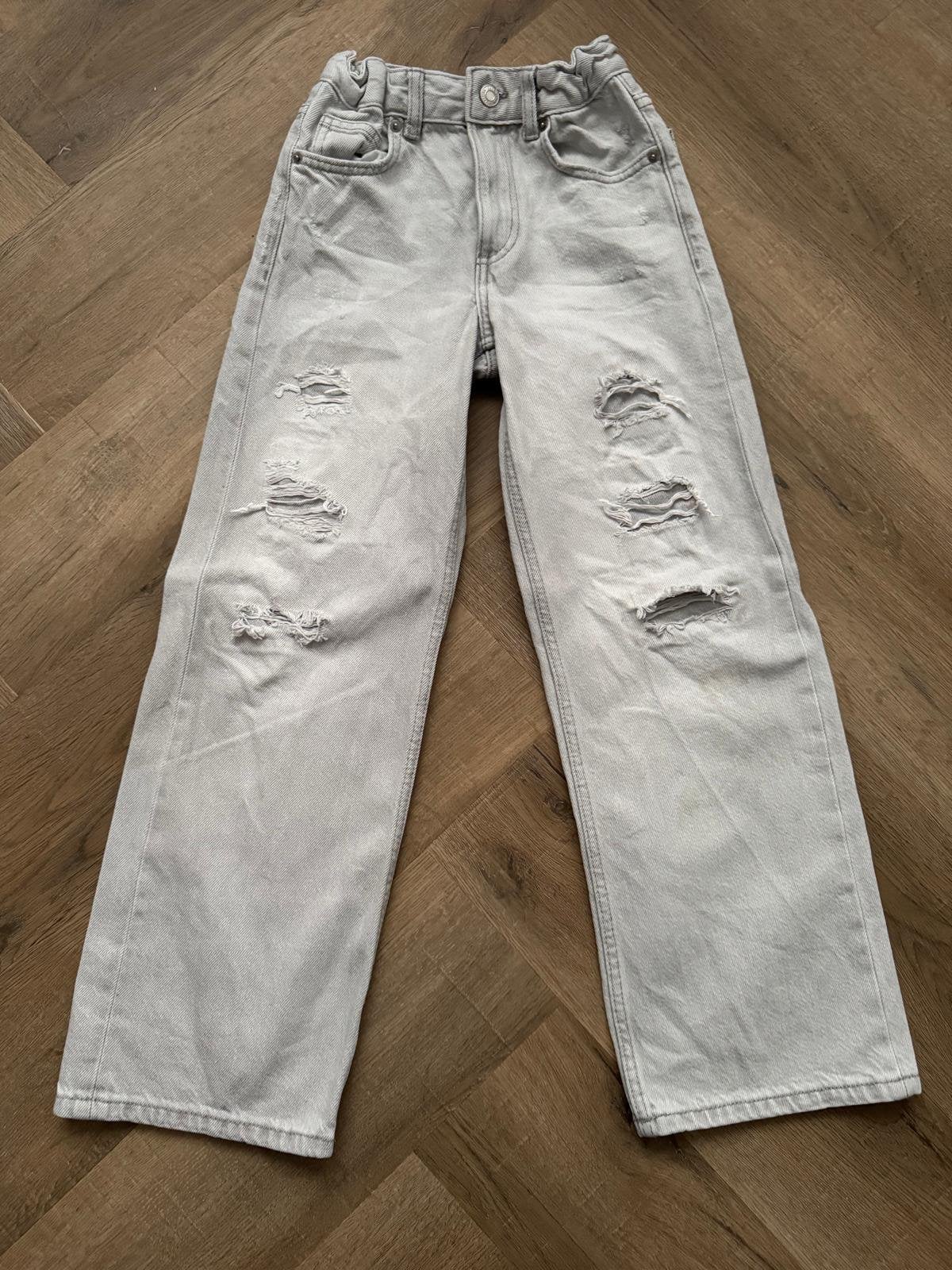 Mooie spijkerbroek van de Zara maat 140, Ophalen of Verzenden, Zo goed als nieuw, Meisje, Broek