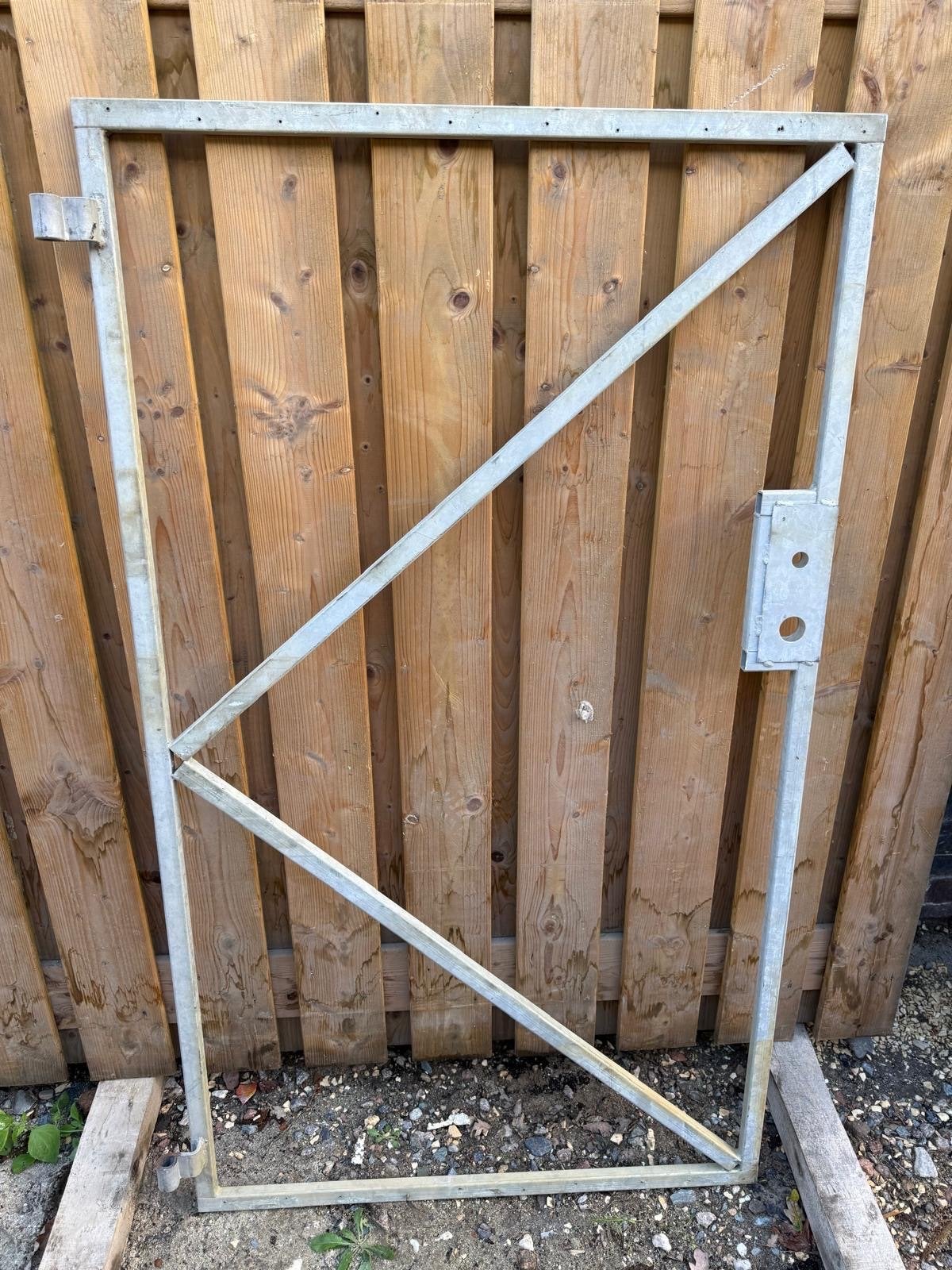 Metalen deurframe - Gebruikt, Ophalen, Gebruikt, 80 tot 100 cm, 215 cm of meer