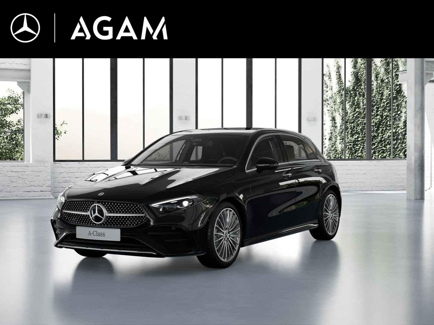 Mercedes-Benz A-Klasse Hatchback 180 Business Solution AMG, Auto's, Mercedes-Benz, 136 pk, 4 cilinders, Zwart, Bedrijf