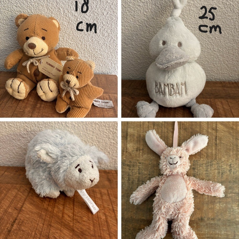 Knuffels BamBam, Anna Club Plush, Happy Horse. Zie FOTO's., Ophalen of Verzenden, Zo goed als nieuw, Overige typen