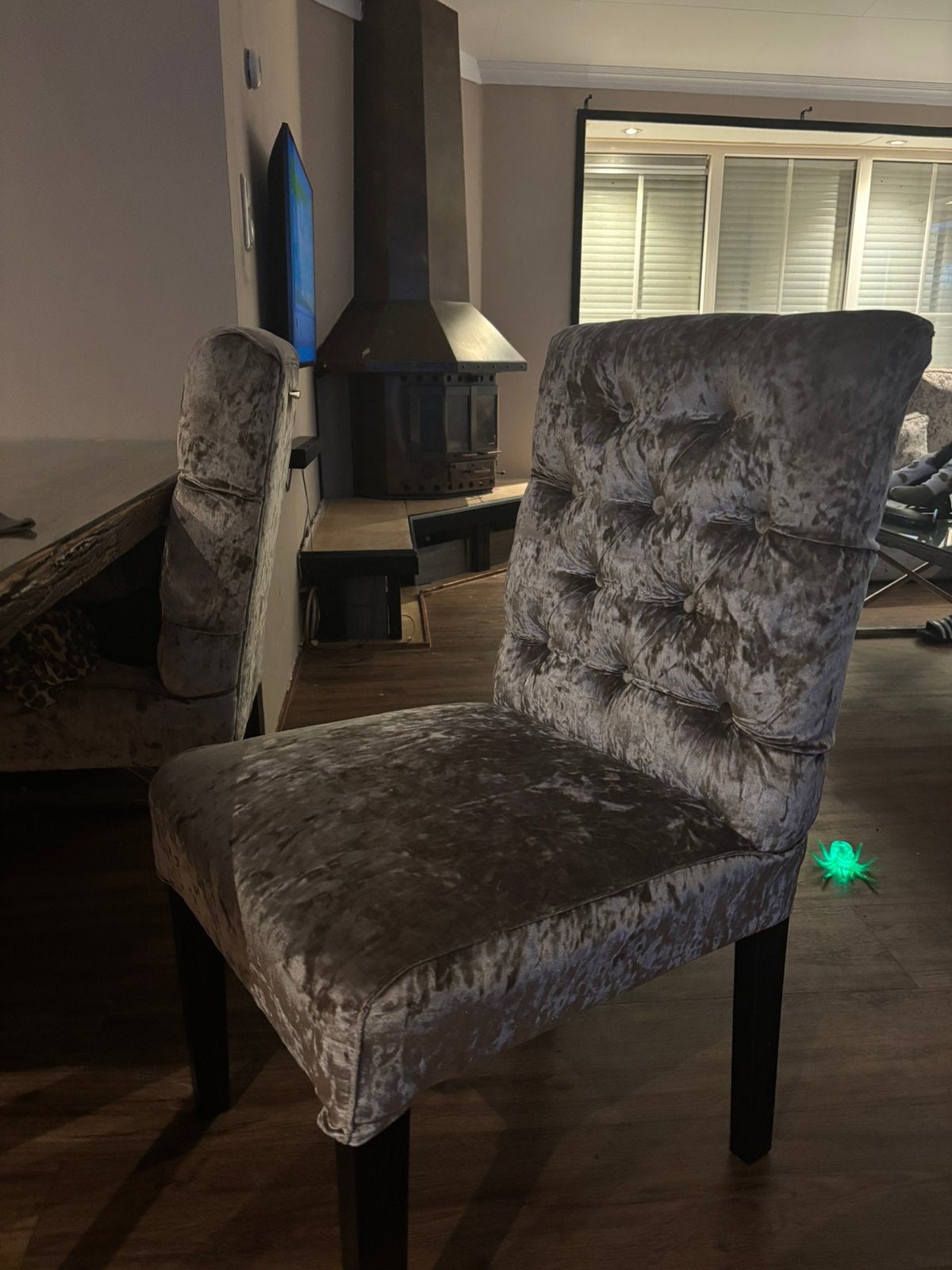 4 mooie Eric Kuster stijl eetkamerstoelen, Huis en Inrichting, Ophalen, Zo goed als nieuw, Vier