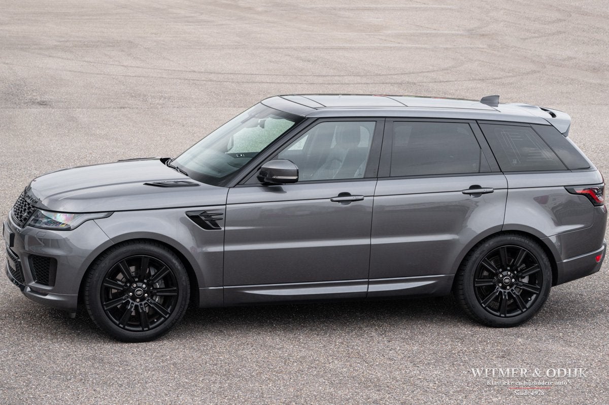 Land Rover Range Rover Sport P400e HSE Pano dak, Black Pack, Automaat, Dealer onderhouden, Gebruikt, Zwart