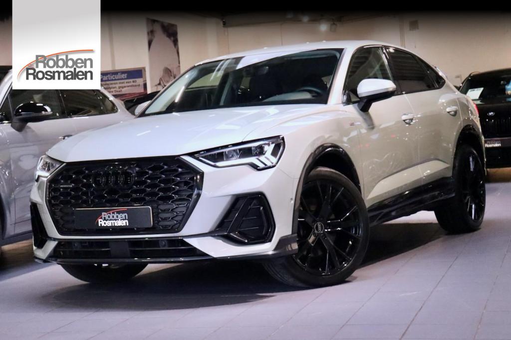 Audi Q3 Sportback 45 TFSI Quattro Pro Line S|Dew silver met., Auto's, Audi, Gebruikt, 4 cilinders, Bedrijf, Vierwielaandrijving
