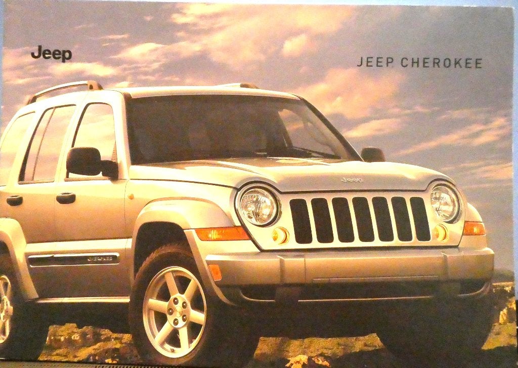 Folder Jeep Cherokee 2009, Verzenden, Zo goed als nieuw, Overige merken