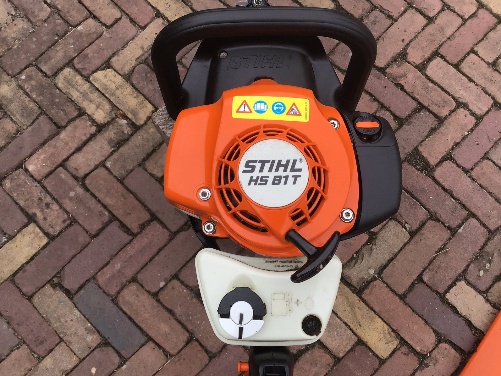 STIHL HS 81T HEGGENSCHAAR   ZEER NETTE, Ophalen of Verzenden, Gebruikt, Benzine