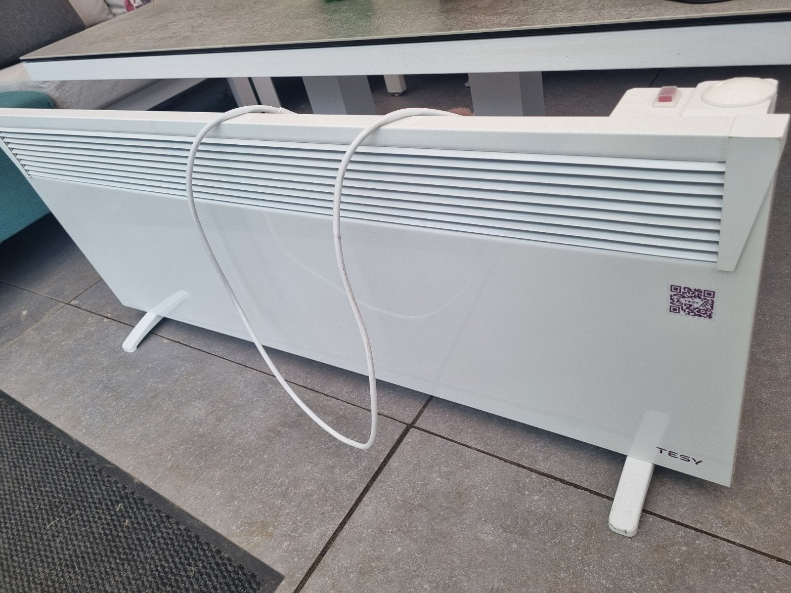 TESY Elektrische Convector Kachel - Zo goed als nieuw, 30 tot 80 cm, Kachel, Ophalen of Verzenden, Zo goed als nieuw