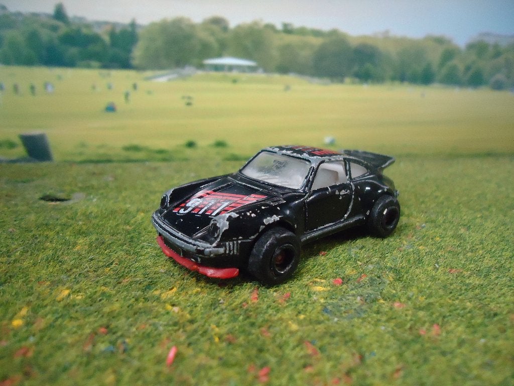 1:57 Porsche 930 911 Turbo - Majorette 209, Hobby en Vrije tijd, Modelauto's | Overige schalen, Ophalen of Verzenden, Gebruikt