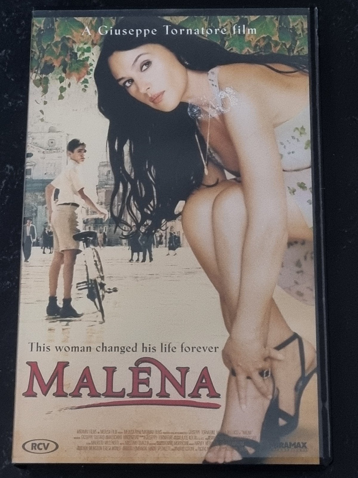 Malèna VHS - Een Giuseppe Tornatore film, Vanaf 16 jaar, Ophalen of Verzenden, Gebruikt, Drama