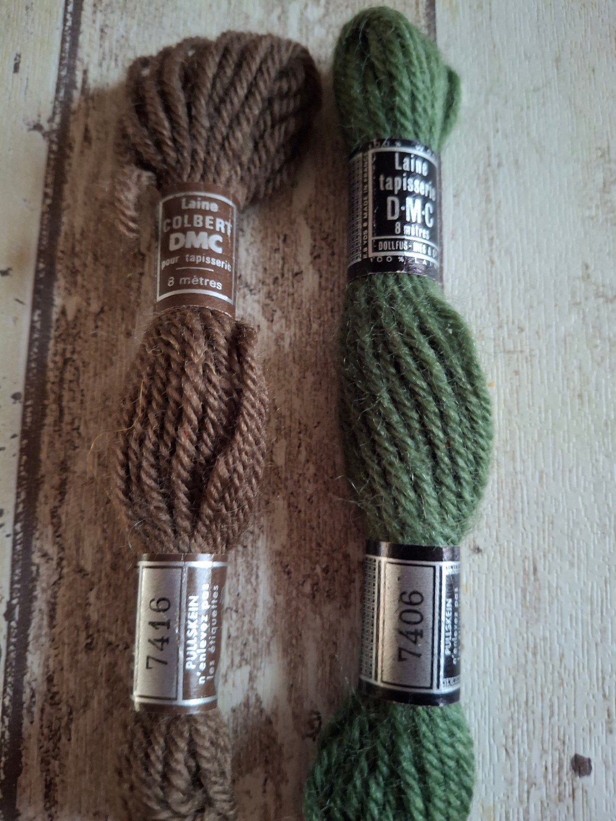 DMC Wol Borduurgaren - Diverse Kleuren, Ophalen of Verzenden, Gebruikt, Handborduren, Borduurgaren of Zijde