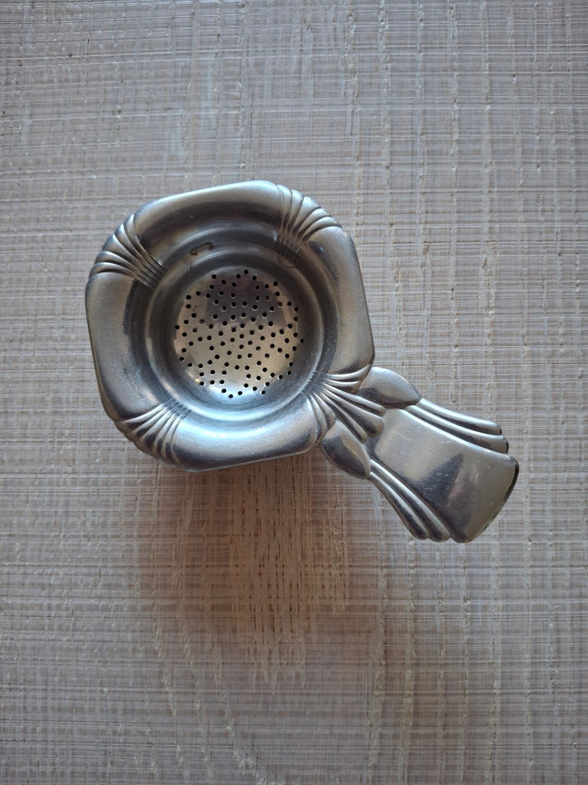 Vintage Gero Zilmeta theezeef met lekbakje, Antiek en Kunst, Ophalen of Verzenden