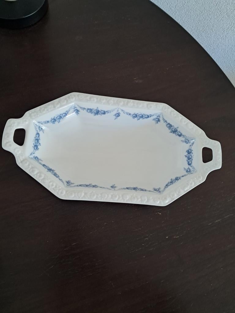 Rosenthal maria rosenkante blau broodschaal, Ophalen of Verzenden
