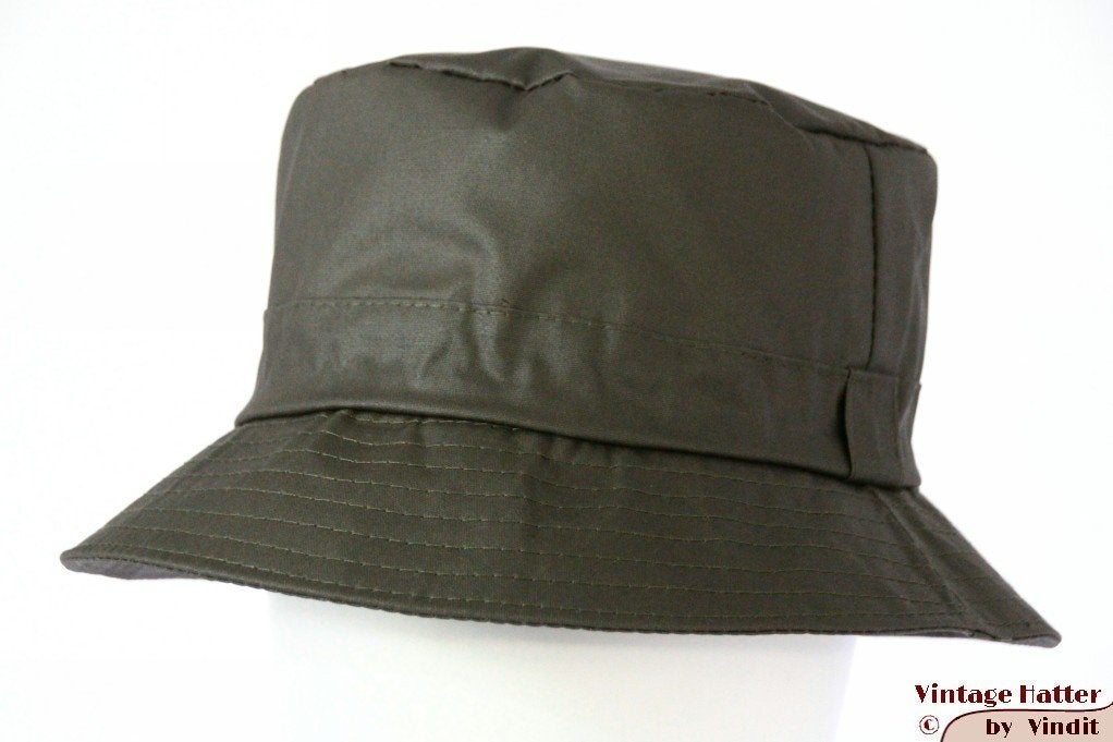 Vissers wax hoed Hawkins donker groen maat 60 en 61 nieuw, 60 cm (XL, 7½ inch) of meer, Hoed, Nieuw, Ophalen of Verzenden