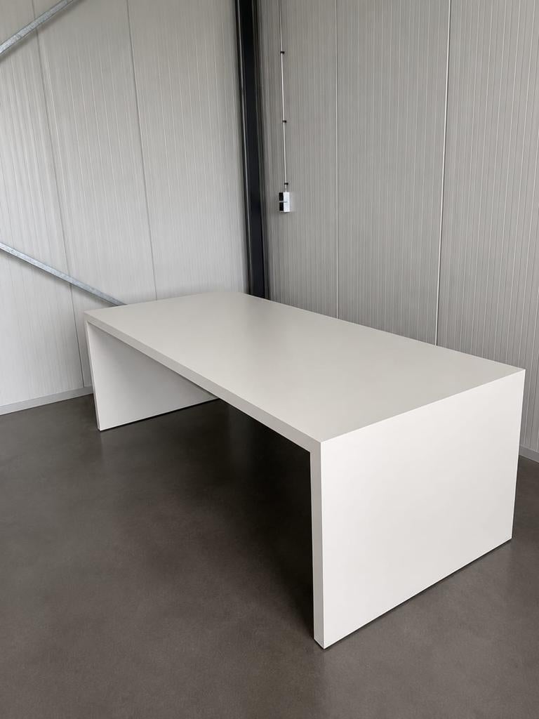 Witte tafel 3.00x1.20, Ophalen, Gebruikt