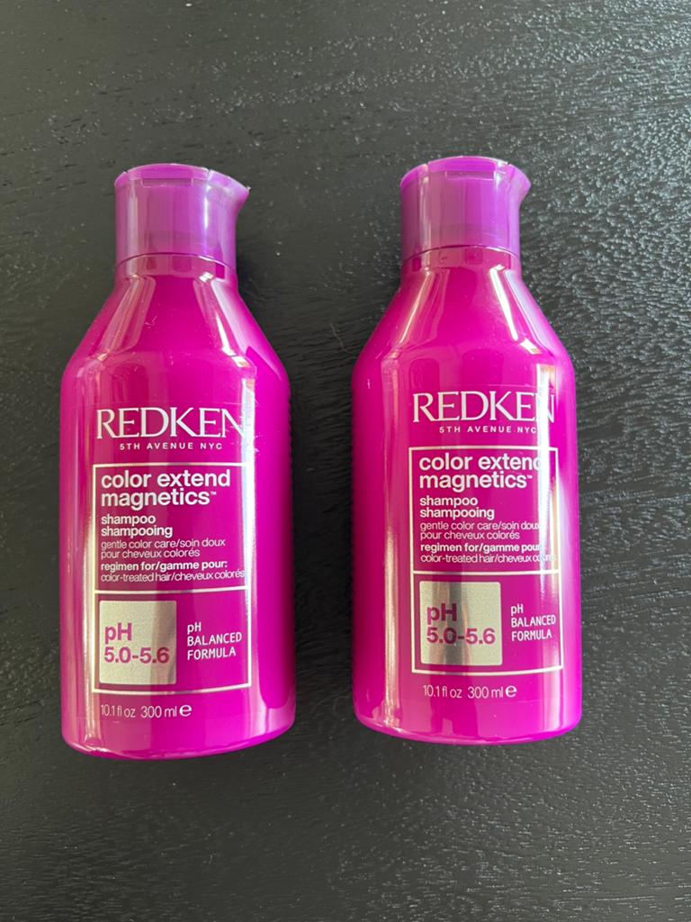 Redken Color extend magnetics shampoo 300 ml 2 stuks nieuw, Verzenden, Nieuw, Shampoo of Conditioner