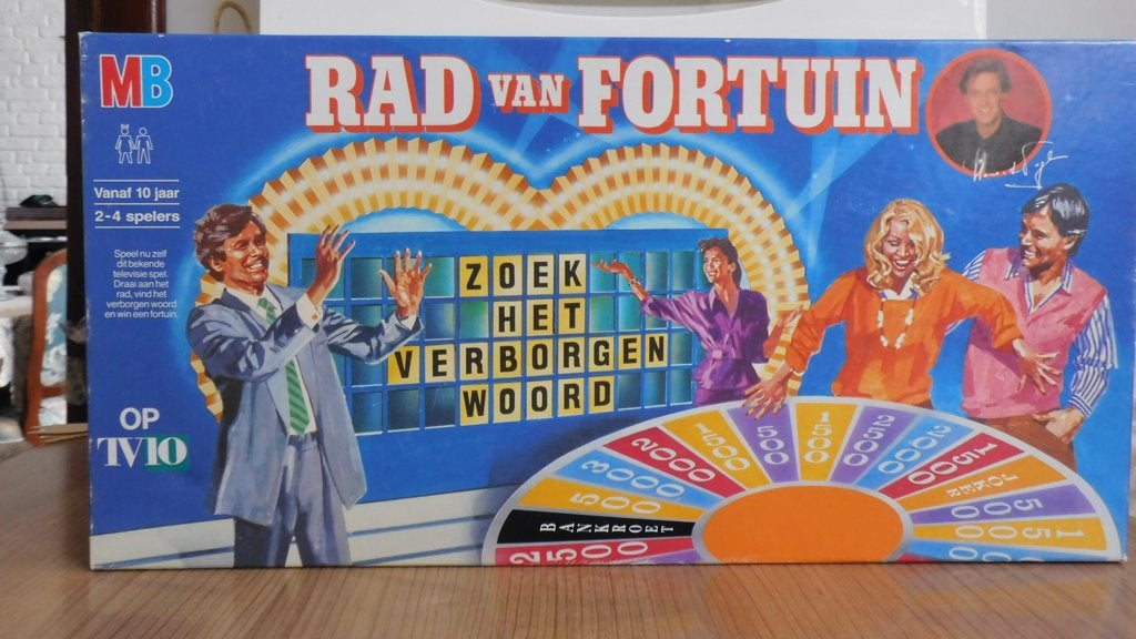Bordspel Rad van Fortuin, Ophalen, Nieuw, MB Spellen