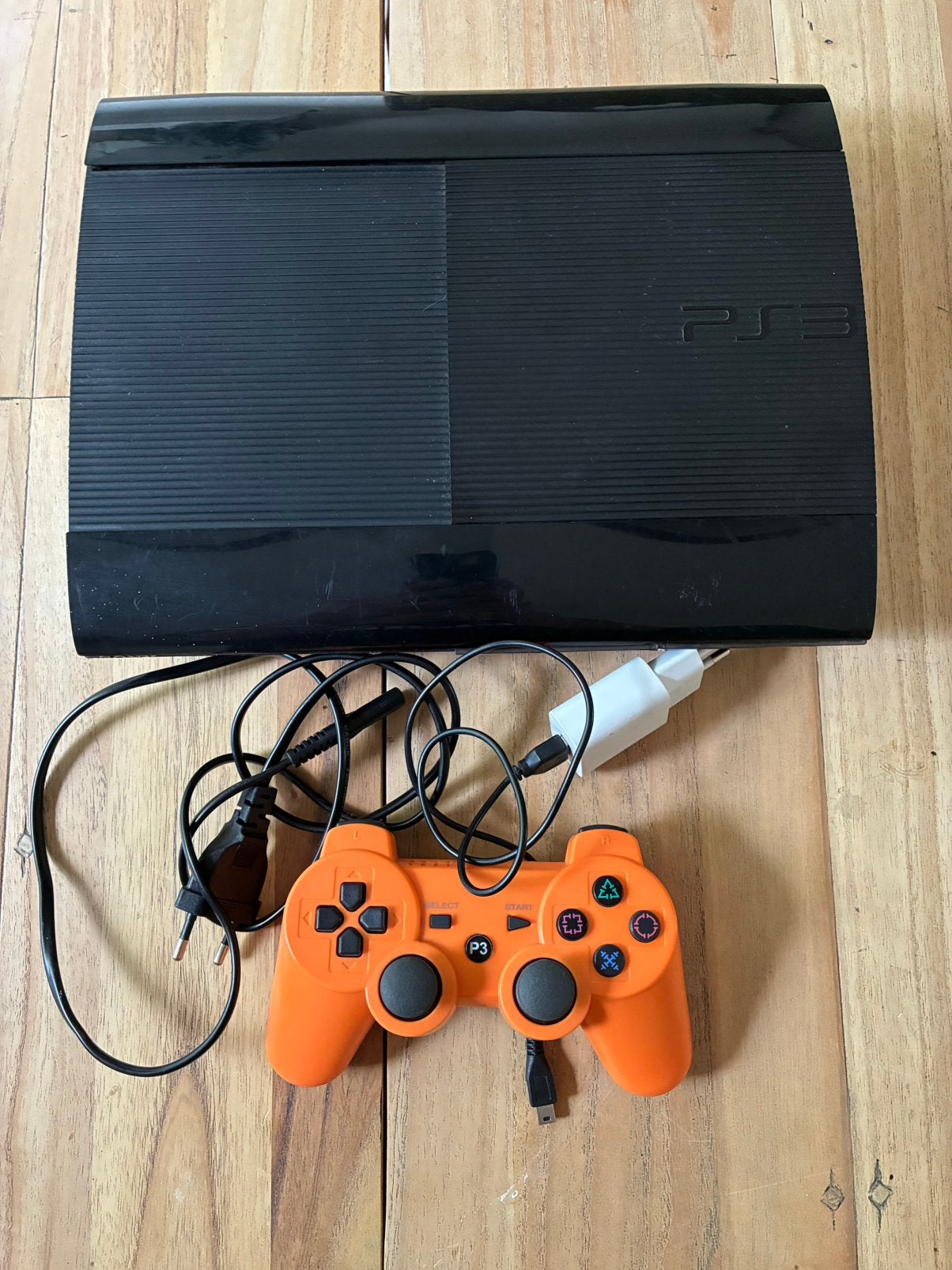 PlayStation 3 met spellen 1 controller., Spelcomputers en Games, Ophalen, Gebruikt, Met 1 controller, Met games