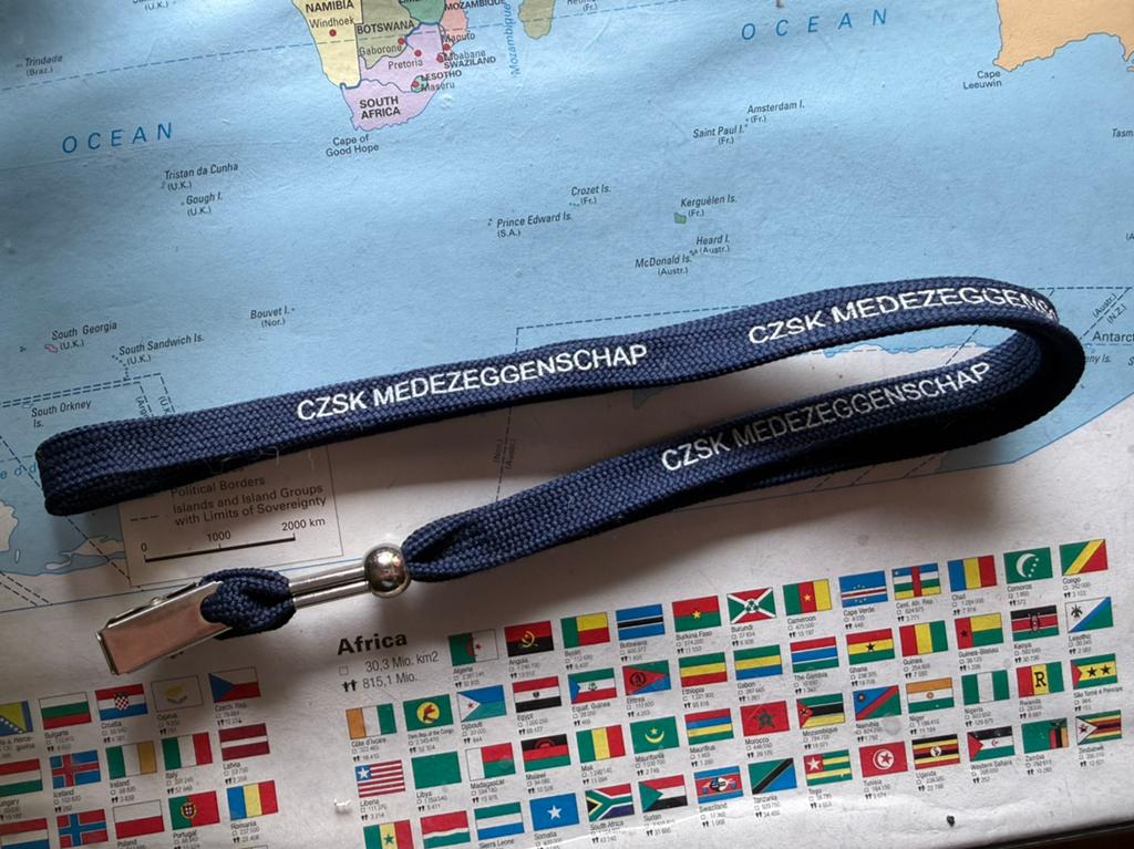 CZSK Medezeggenschap keycord KM, Verzamelen, Sleutelhangers, Ophalen of Verzenden, Zo goed als nieuw, Overige typen