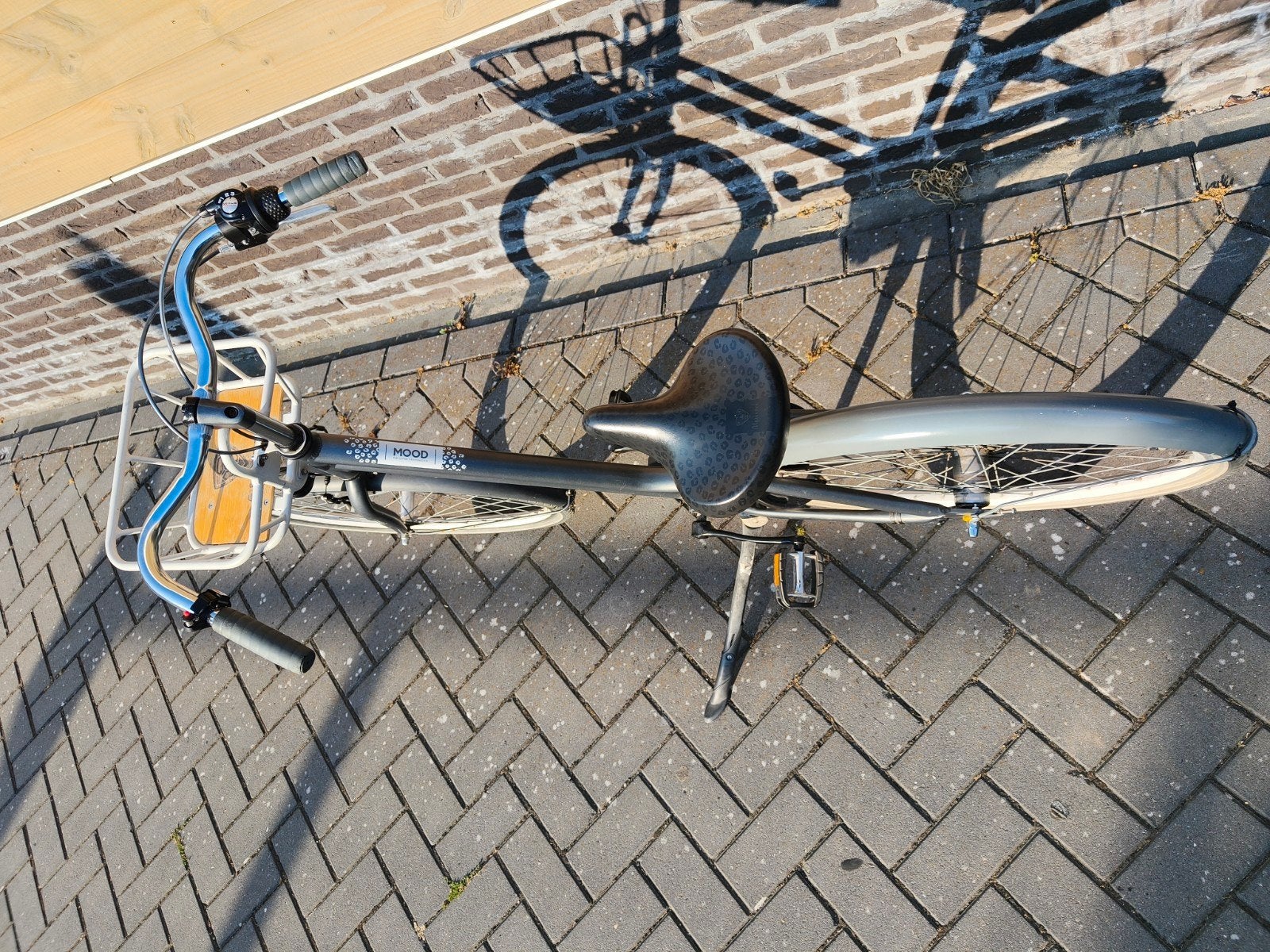 Mood kinderfiets met voordrager - Zo goed als nieuw, Terugtraprem, Versnellingen, Zo goed als nieuw, 50 tot 53 cm
