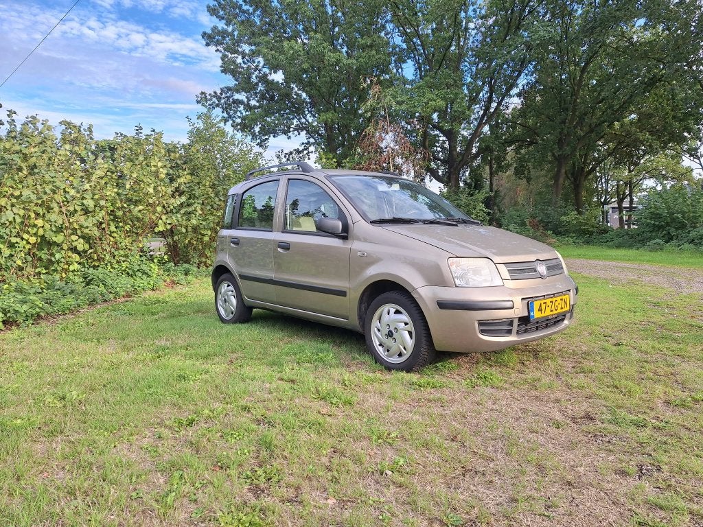 Fiat Panda 1.2 44KW 60PK 2008, Auto's, Voorwielaandrijving, Beige, Origineel Nederlands, Handgeschakeld