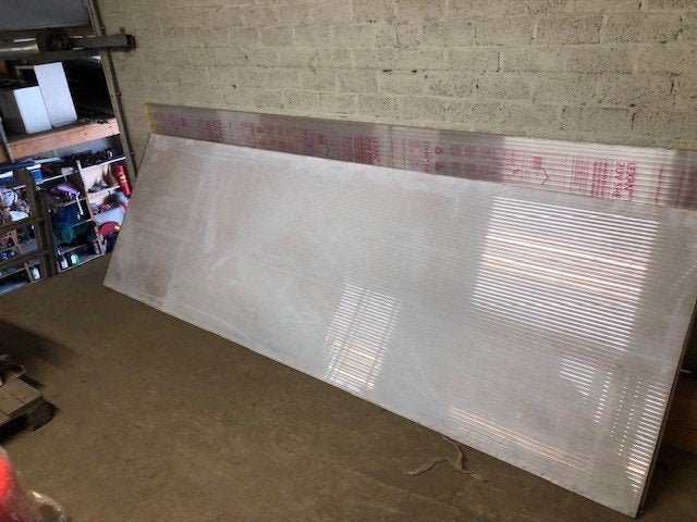 polycarbonaat dakplaten, Doe-het-zelf en Verbouw, Platen en Panelen, Ophalen