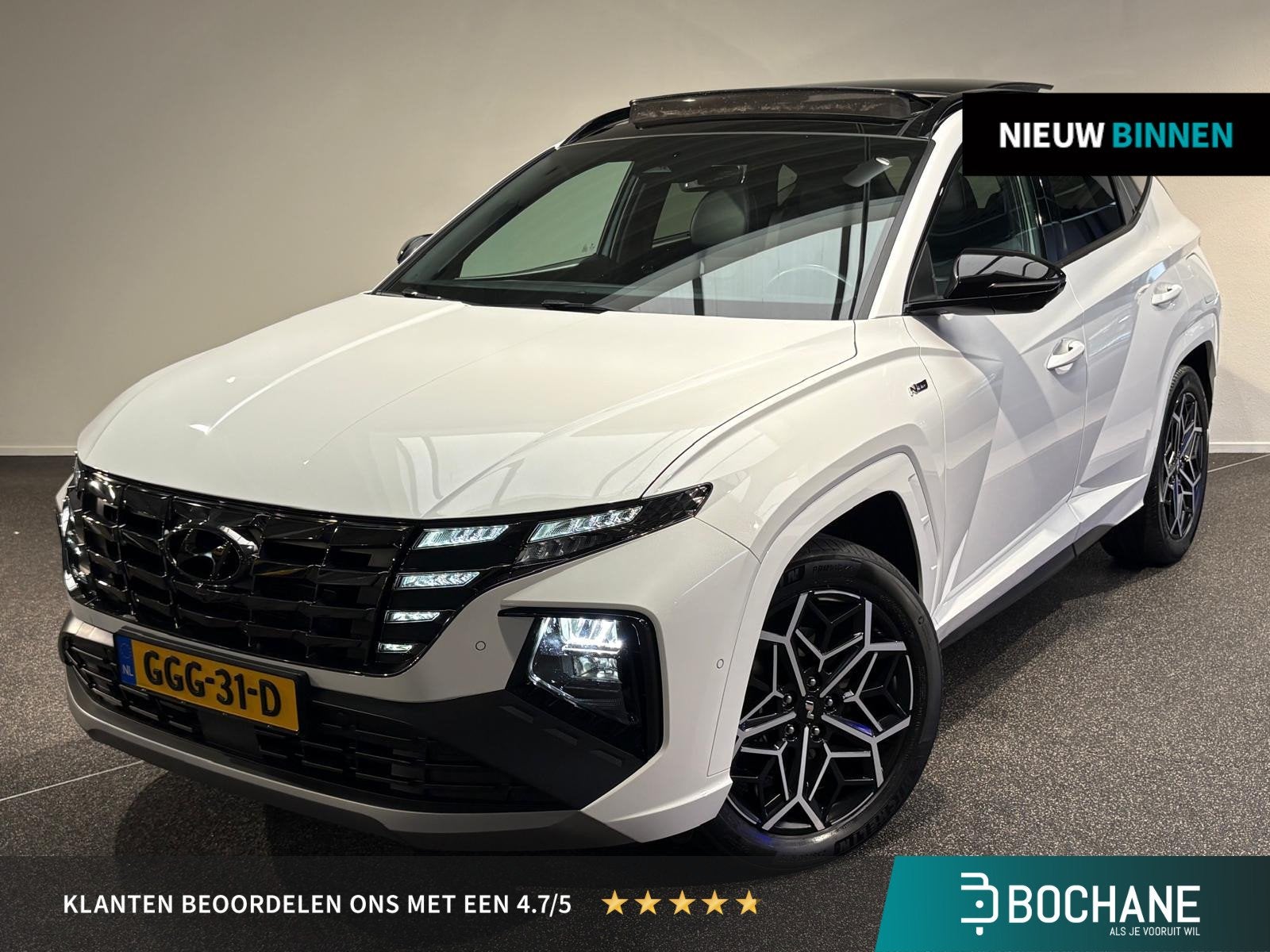 Hyundai Tucson 1.6 T-GDI PHEV N Line Sky 4WD | 360 graden ca, Auto's, Automaat, 14 kWh, Gebruikt, 4 cilinders