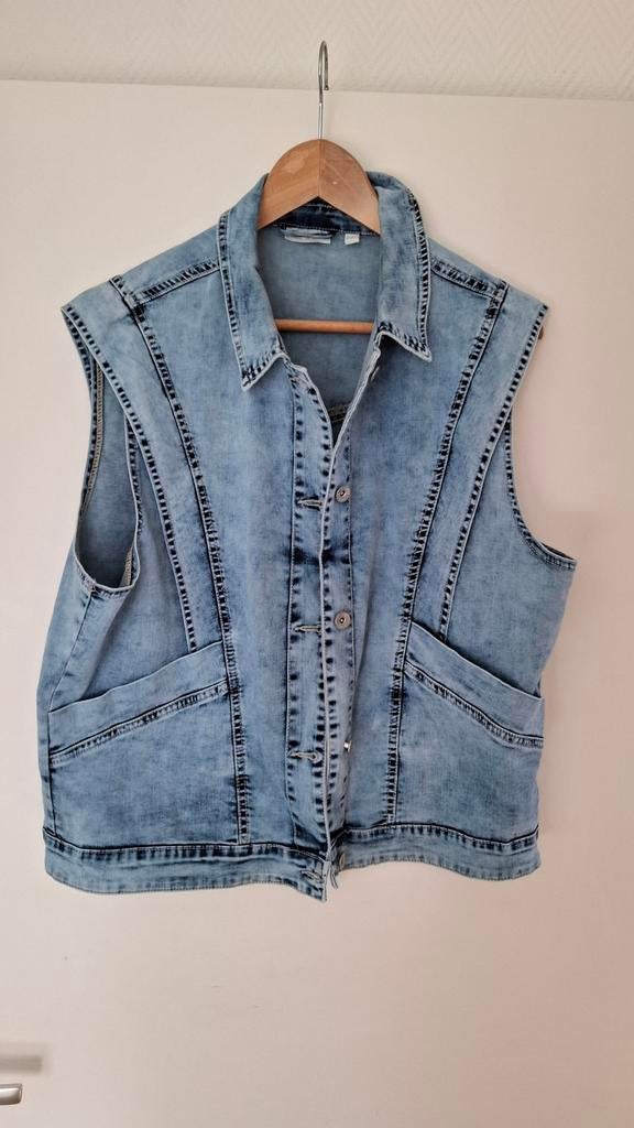 Spijkergilet maat xxl, Ophalen of Verzenden, Zo goed als nieuw, Maat 46/48 (XL) of groter, Zwart
