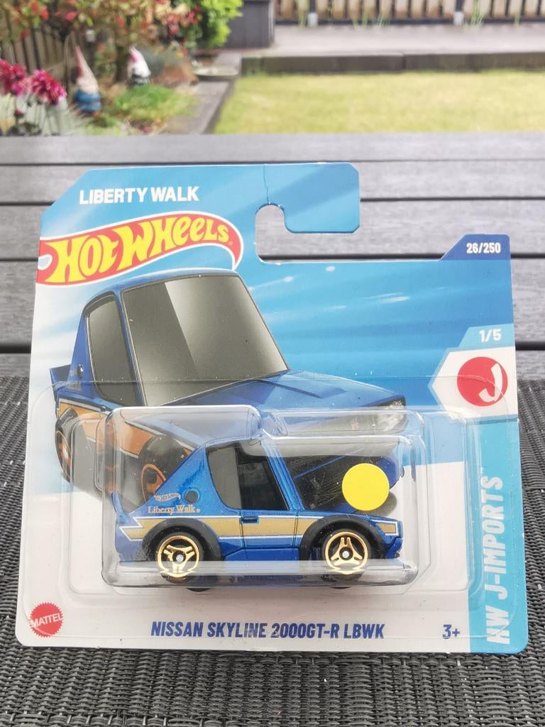 HotWheels Tooned Nissan Skyline 2000GT-R LBWK, Ophalen of Verzenden, Auto