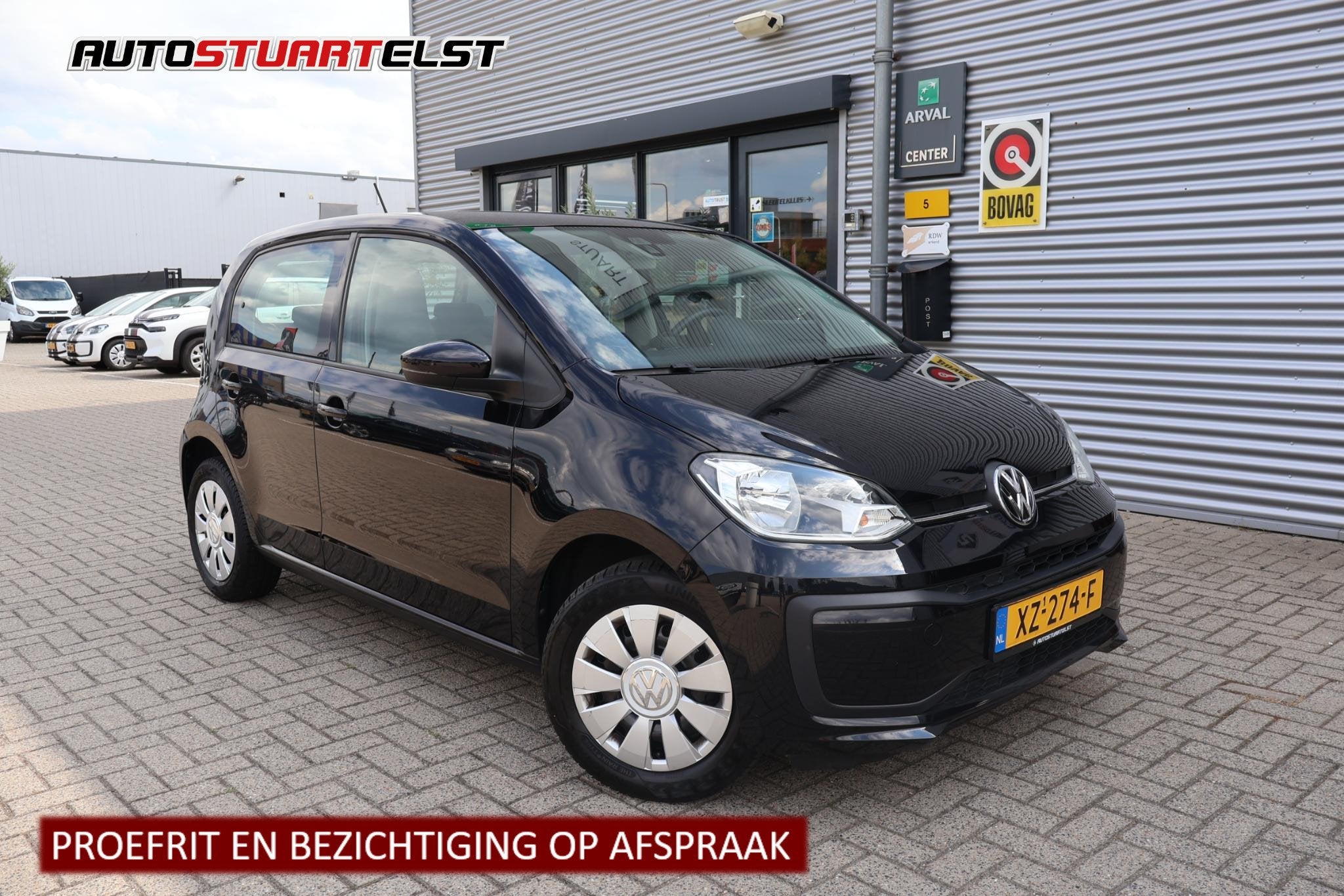 Volkswagen Up! 1.0 BMT move up! 2e Eigenaar | Dealer onderh, Auto's, Voorwielaandrijving, Dealer onderhouden, Stof, Gebruikt