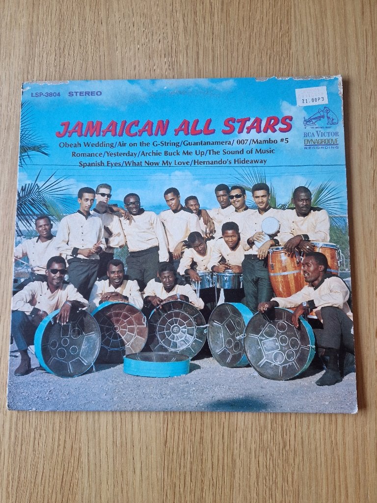 Jamaican All Stars 1967 (Steel Band, Reggae, Calypso), LP, Gebruikt, Ophalen of Verzenden, 12 inch