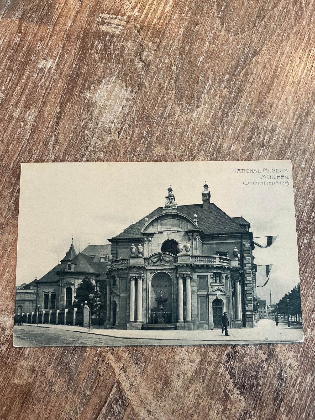 Oude Ansichtkaart - National Museum München (Studiengalerie), Ophalen of Verzenden, Ongelopen, Duitsland