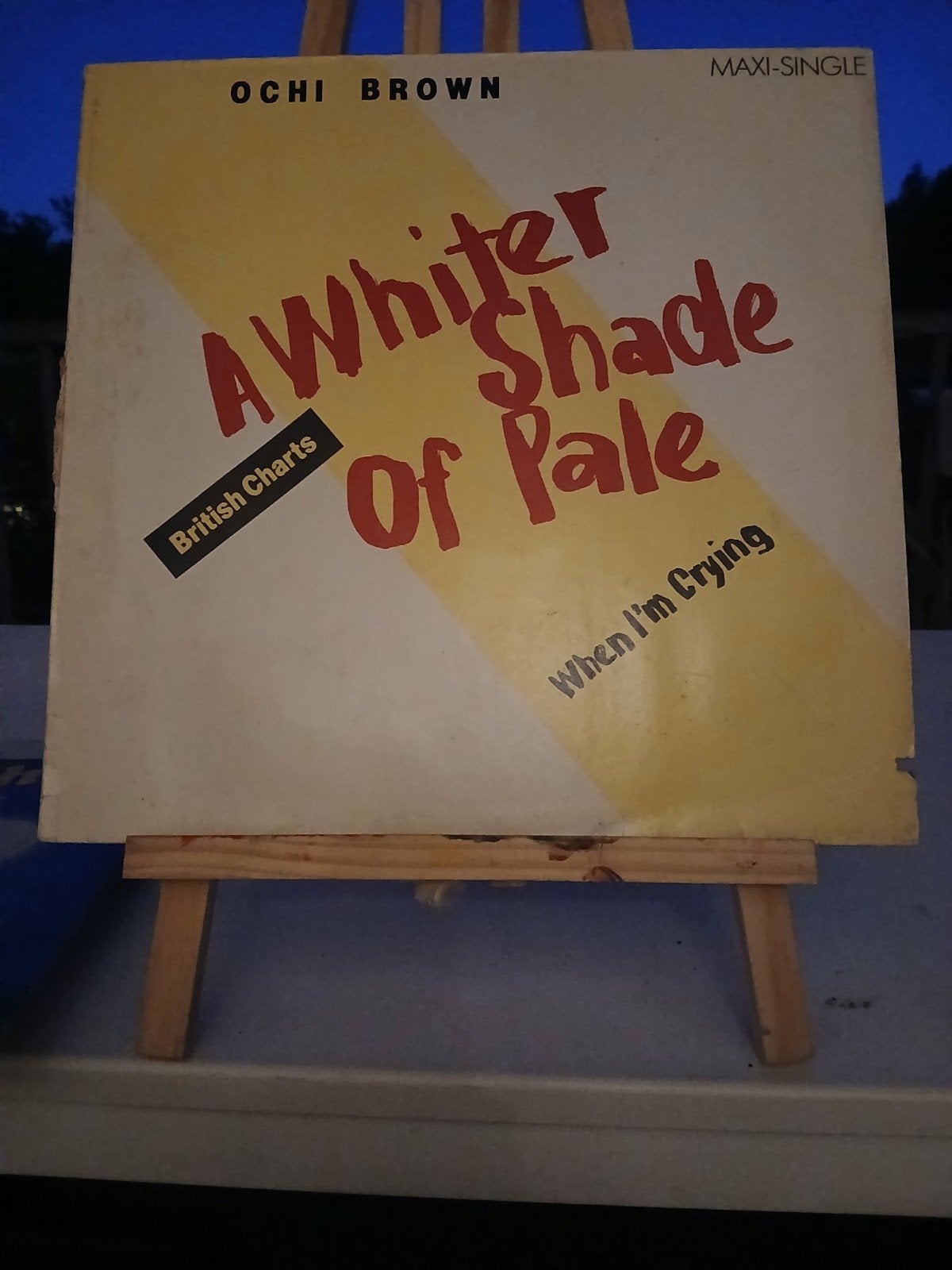 Ochi Brown A Whiter Shade Of Pale Maxi-Single, Gebruikt, Ophalen of Verzenden, Pop, EP