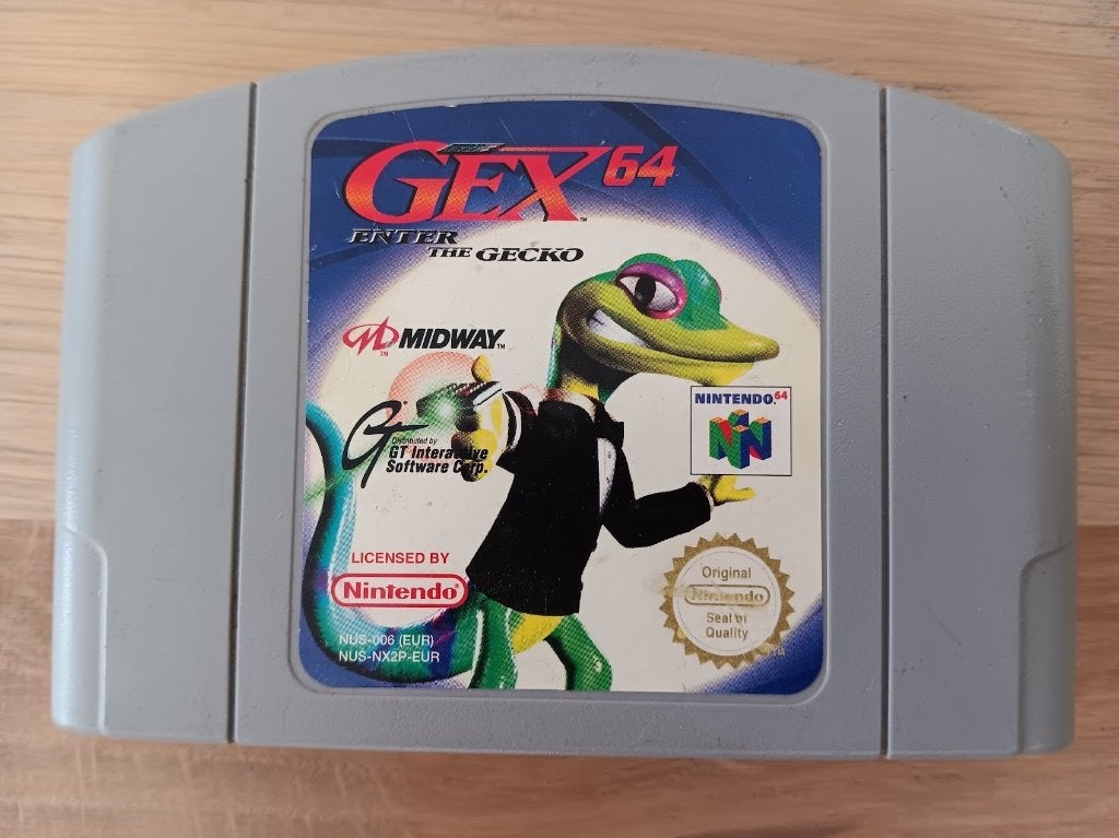 Nintendo 64 - Gex 64 Enter The Gecko, Avontuur en Actie, Gebruikt, 1 speler, Ophalen of Verzenden