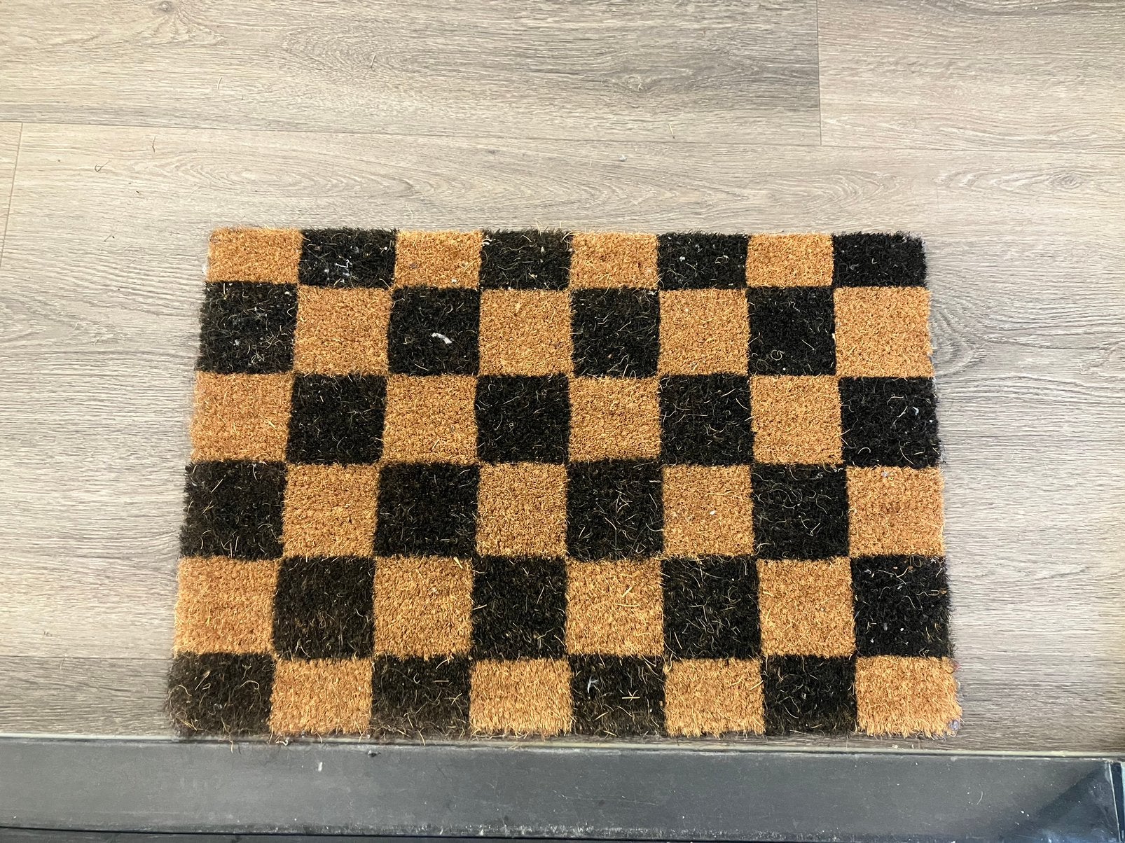 Chess deurmat, Ophalen, Zo goed als nieuw, Buiten, Schoonloopmat