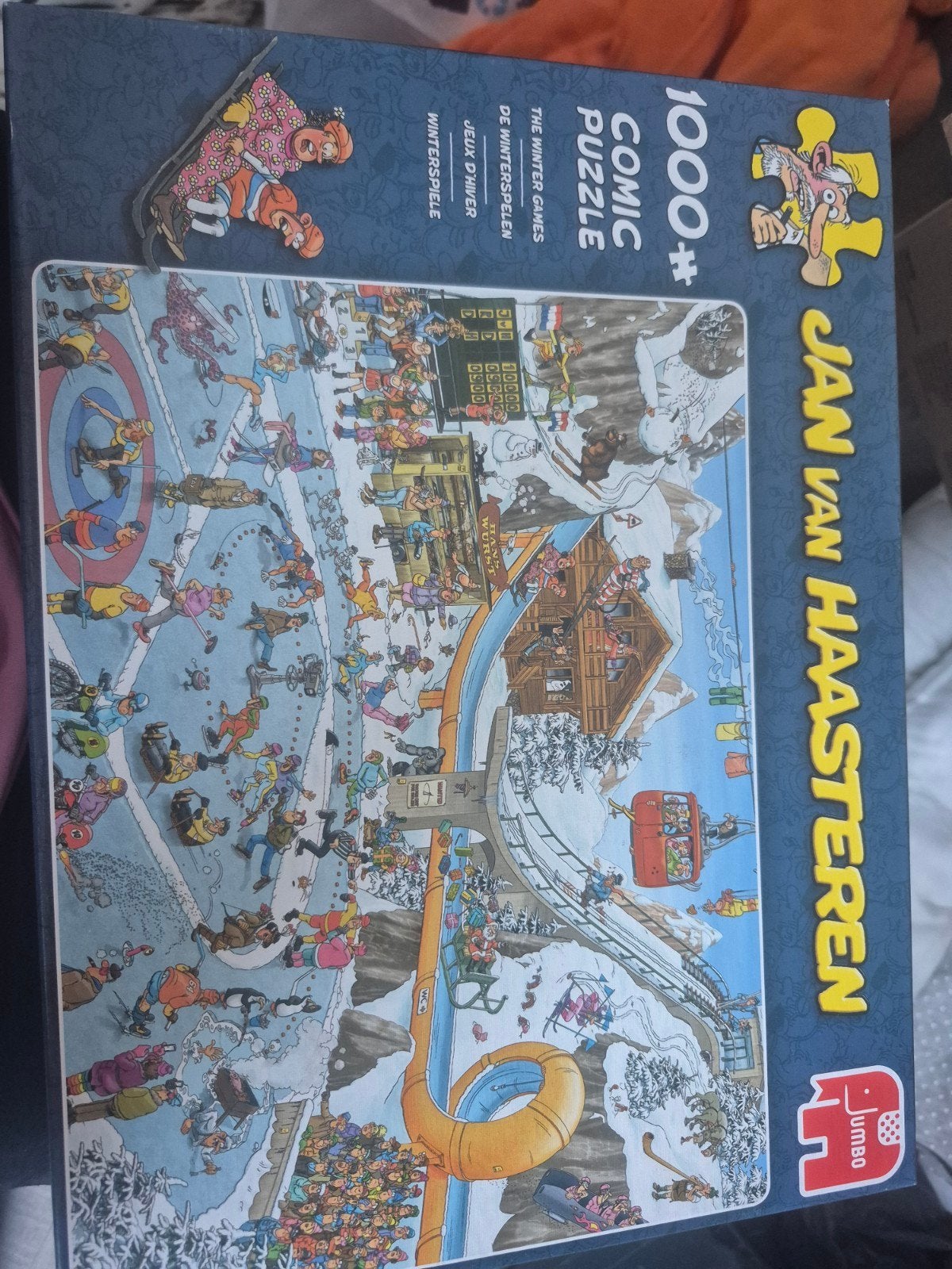 jan van Haasteren puzzwl, Ophalen, 500 t/m 1500 stukjes, Zo goed als nieuw