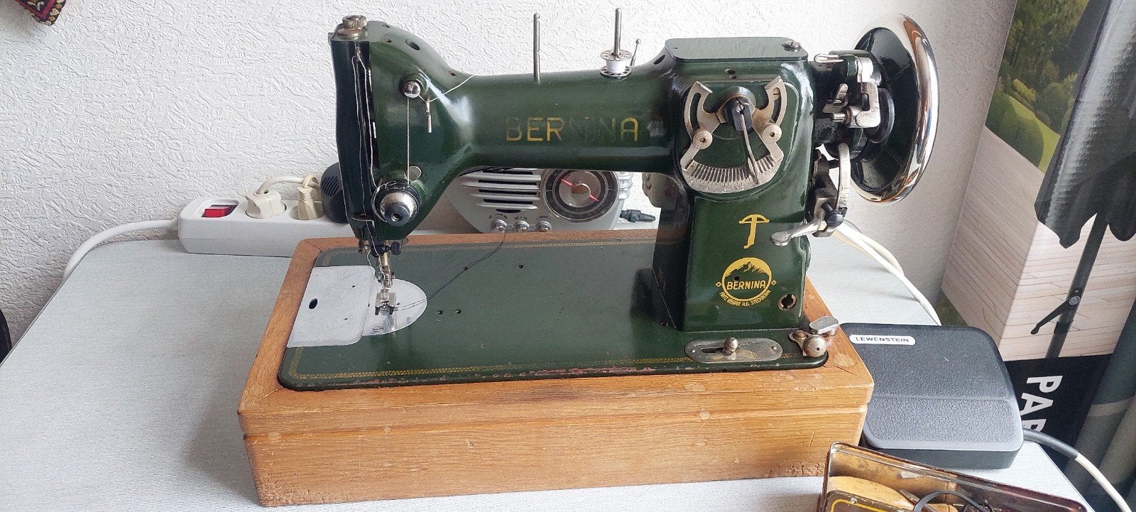 Bernina Naaimachine - Vintage en Functioneel, Ophalen of Verzenden