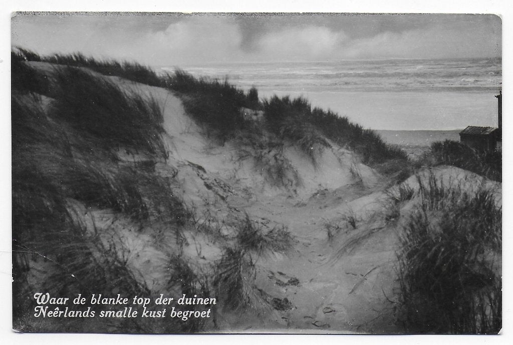 Kijkduin ansichtkaart uit 1938 ( B7689), Ophalen of Verzenden, 1920 tot 1940, Gelopen
