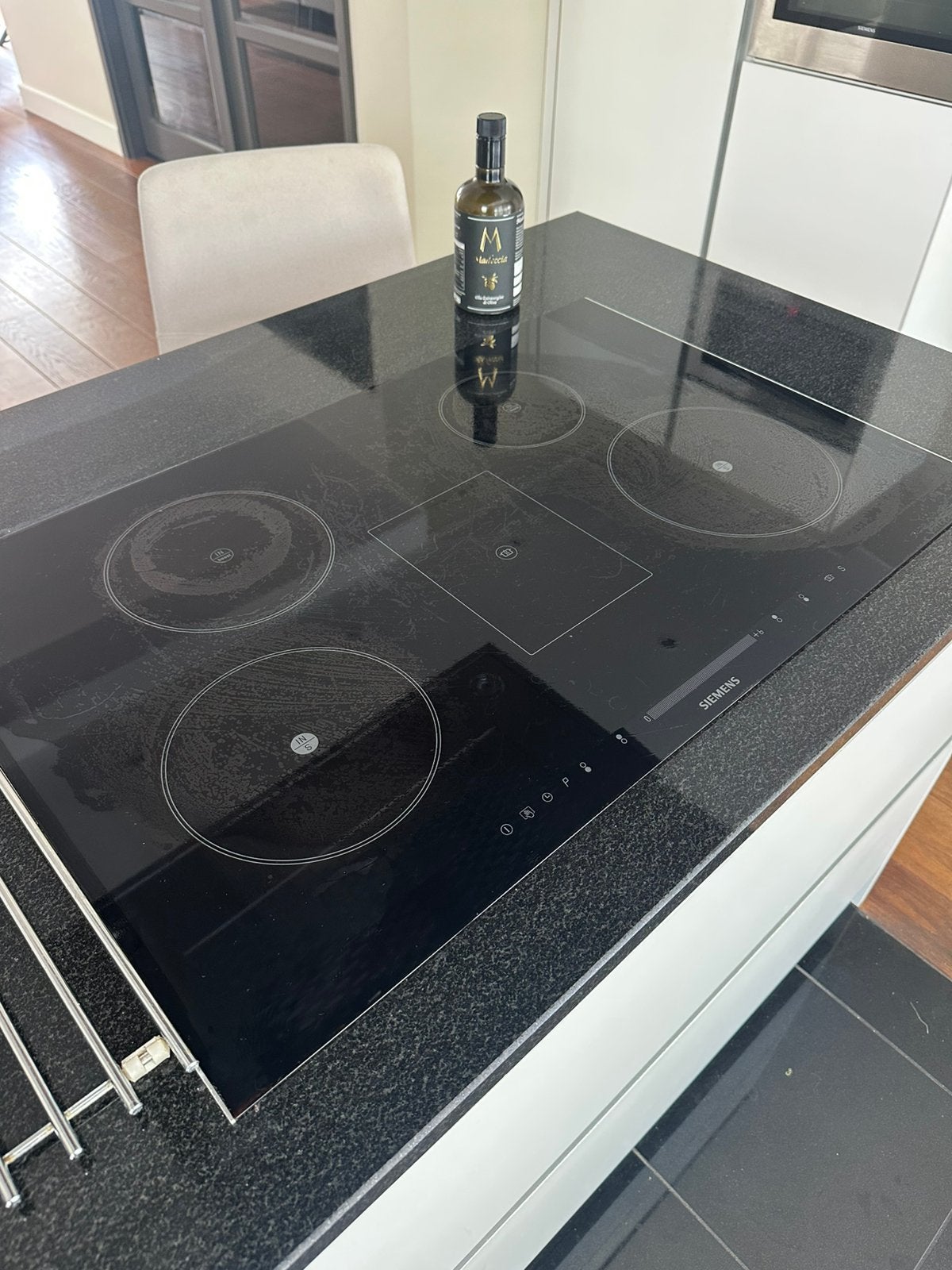 Inductie kookplaat Siemens, perfecte staat, Witgoed en Apparatuur, Kookplaten, Zo goed als nieuw, Inbouw, Inductie, 4 kookzones
