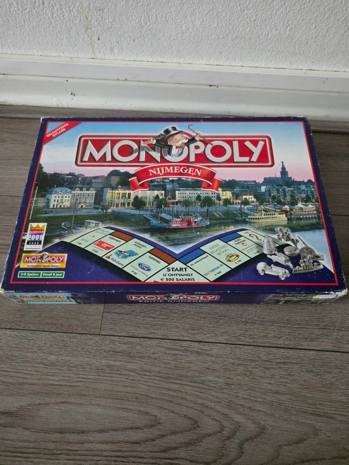 Monopoly Nijmegen, Vijf spelers of meer, Ophalen, Gebruikt