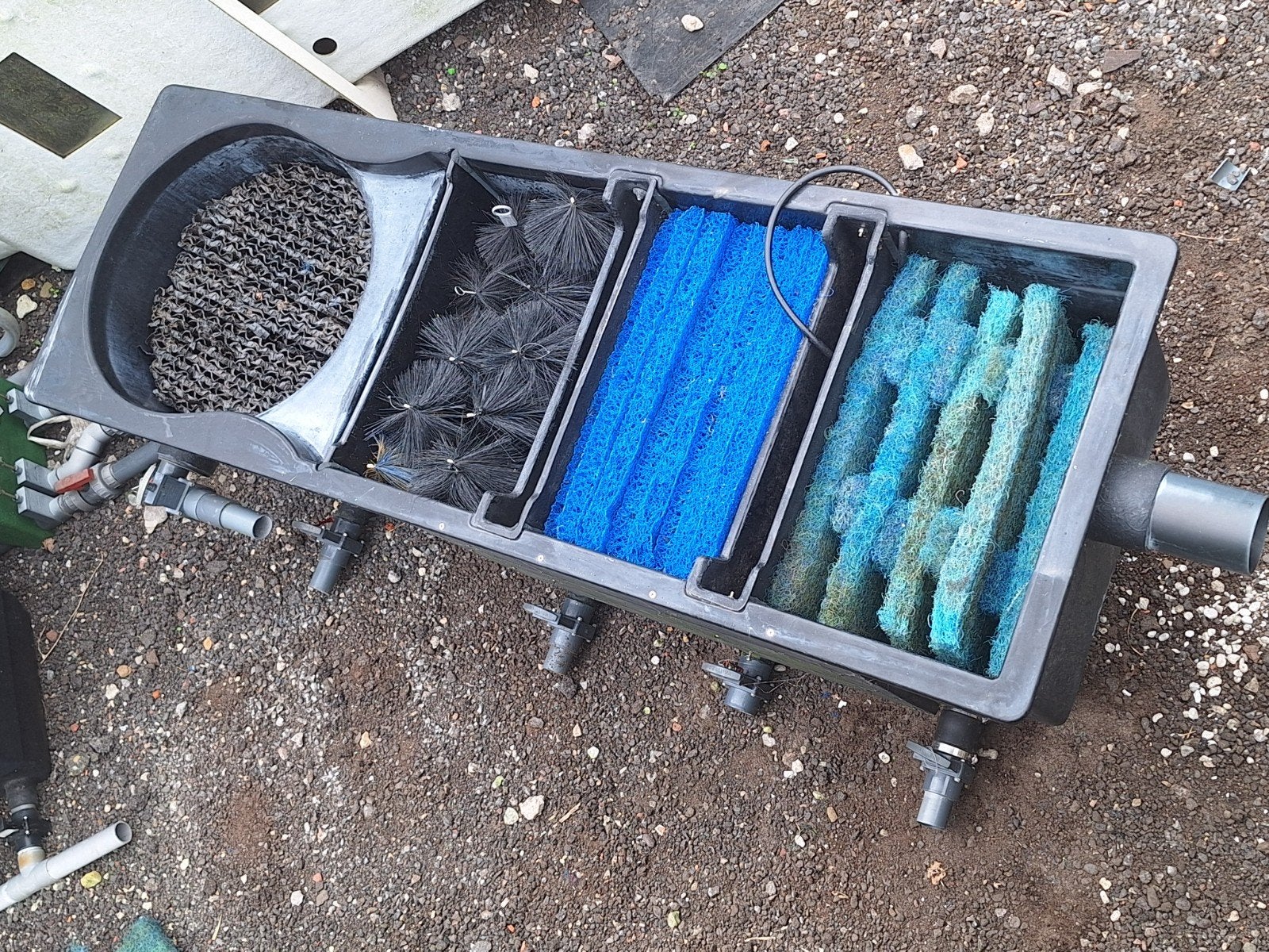Mooi delta 24000 fmvijver filter met inhoud, Tuin en Terras, Ophalen, Gebruikt, Vijverfilter