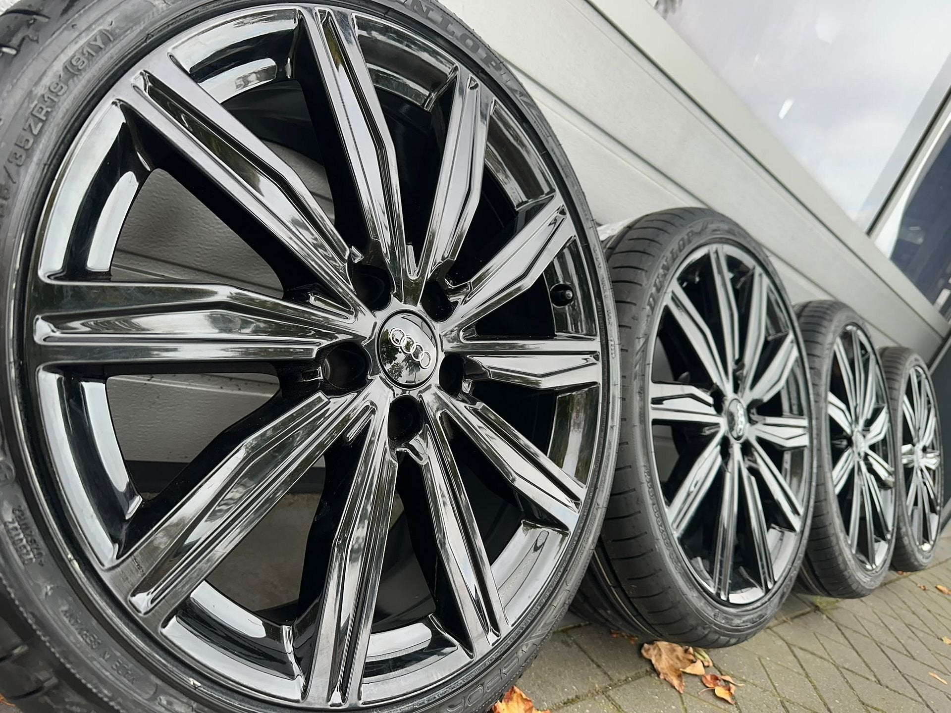 Org 19 inc Audi A3 S3 TT A4 S4 B6 B7 Golf 6 7 8 Caddy velgen, Gebruikt, -, -, Banden en Velgen
