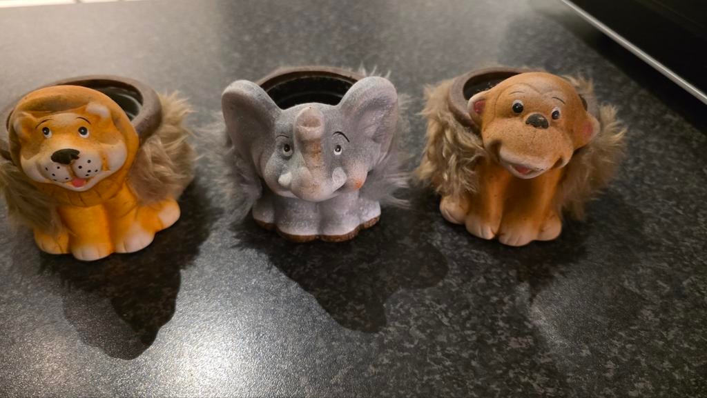 Plantenbakjes dieren, Kunststof, Rond, Ophalen of Verzenden, Minder dan 40 cm