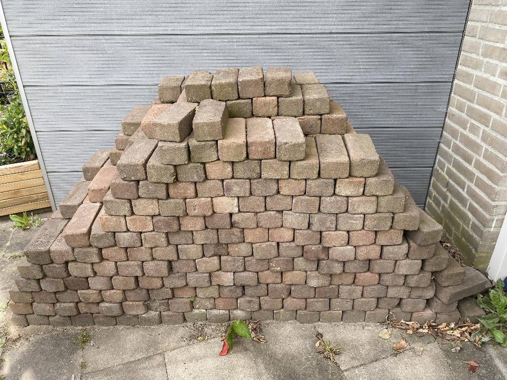 Waaltjes gratis af te halen, Tuin en Terras, Tegels en Klinkers, Ophalen, Gebruikt, Overige materialen, Klinkers