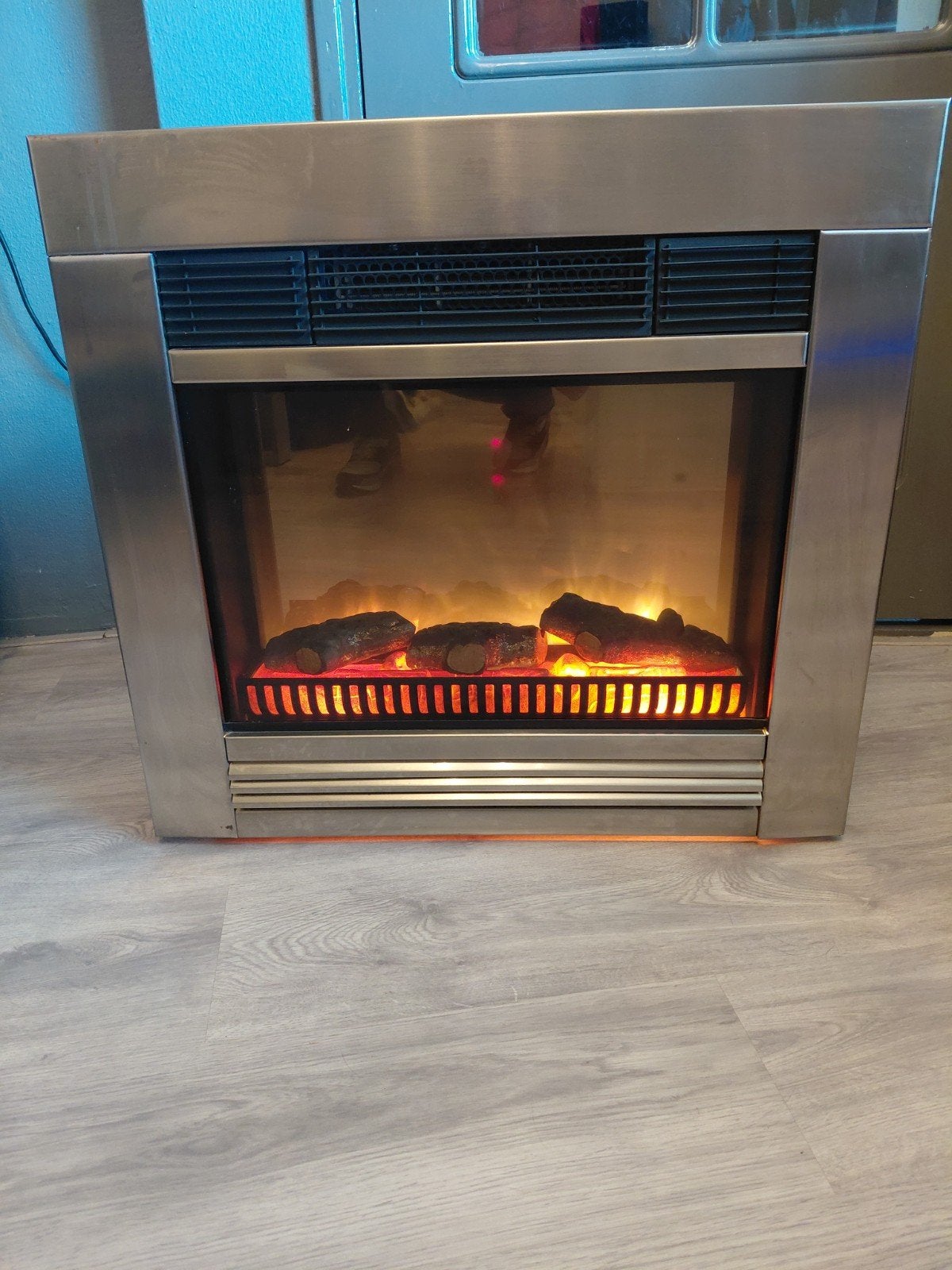 kachel electrisch inbouw - warmte/winter/sfeer/verwarming, Huis en Inrichting, Ophalen, Gebruikt, Overige soorten, Elektrisch