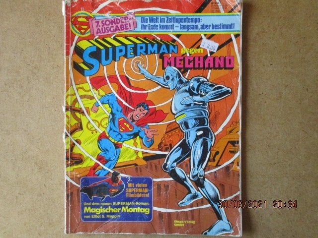 adv3960 superman duits, Eén stripboek, Ophalen, Gelezen