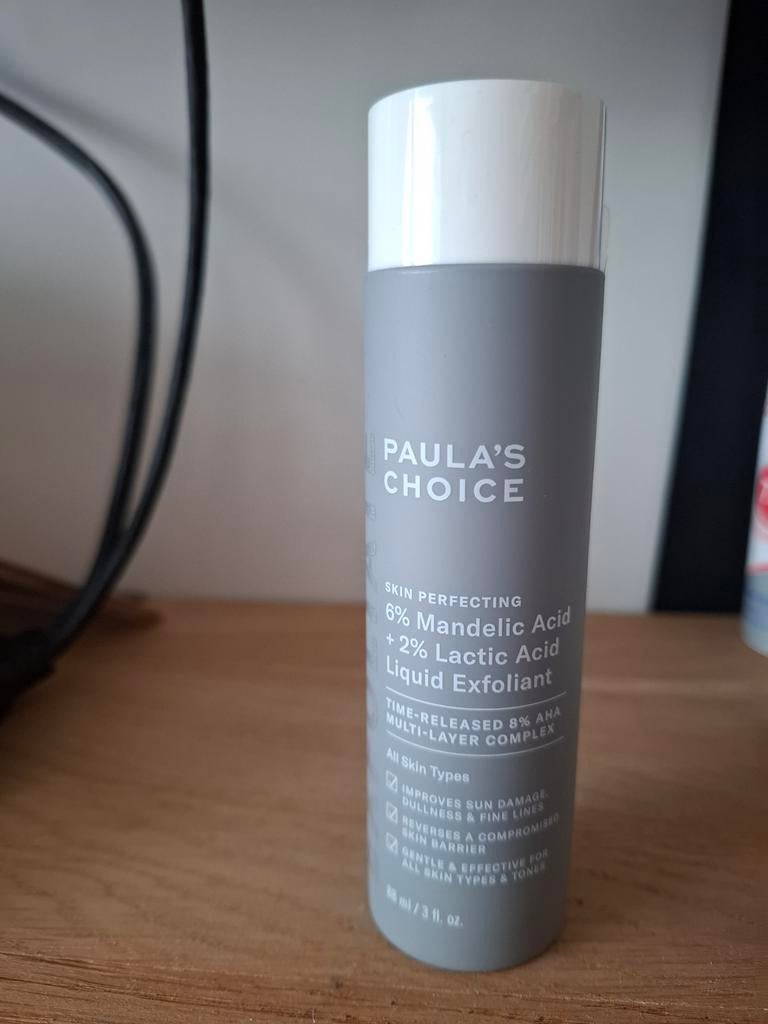Paula's Choice 6% Mandelic Acid + 2% Lactic Acid Exfoliant, Ophalen of Verzenden, Nieuw, Gehele gezicht, Verzorging