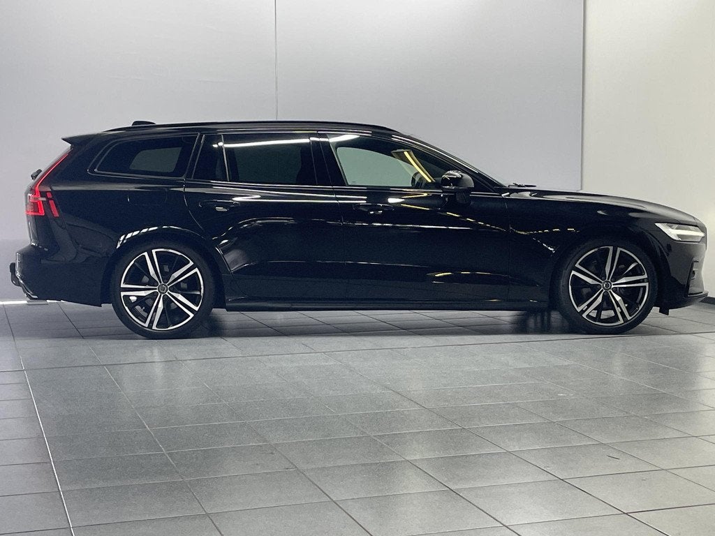 Volvo V60 2.0 B3 R-Design Automaat Origineel Nederlands, Ele, Auto's, Volvo, Euro 6, 4 cilinders, 1969 cc, Leder en Stof